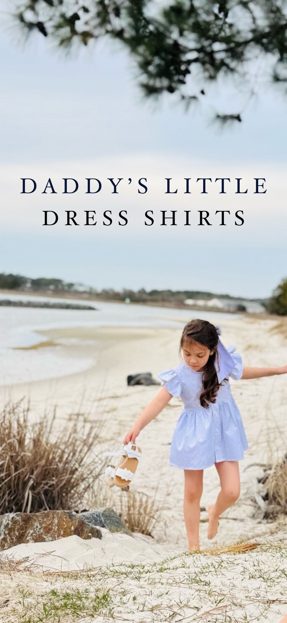 little girl's dress from dad's shirt Men's Shirt to Girl's Dress Sewing Tutorial